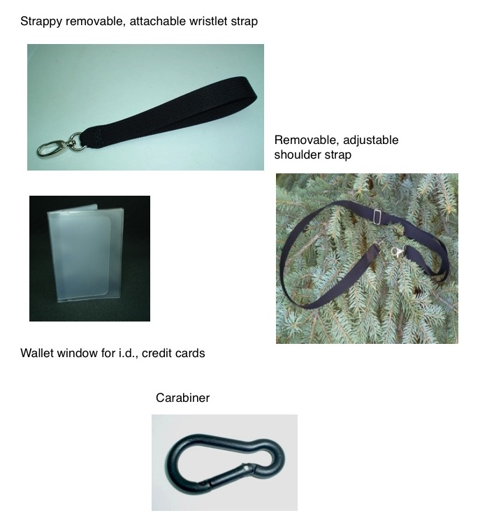 iphone purse with shoulder strap 