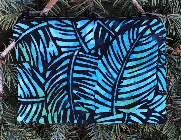batik pouch for playing cards