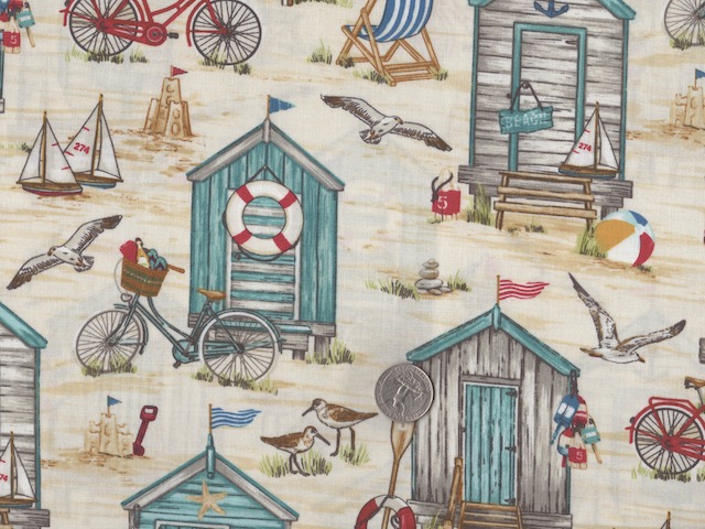 Beach fabric for custom made mahjong rack tote and tile bag