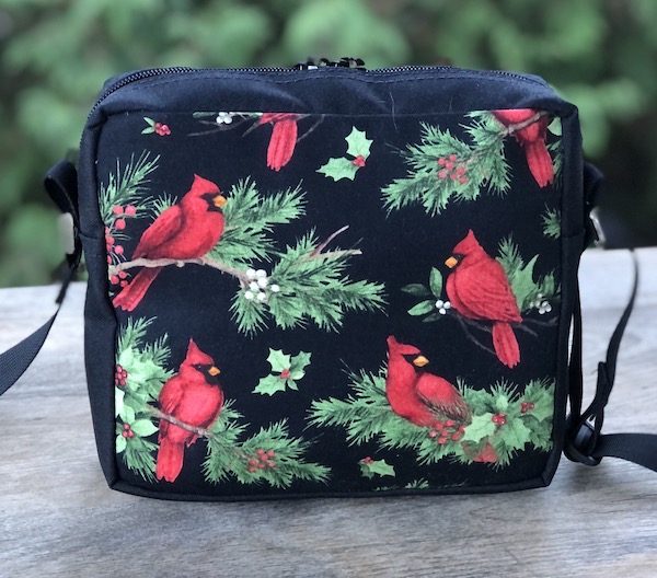 Berry Cardinals Hipster Shoulder Bag, The Otter