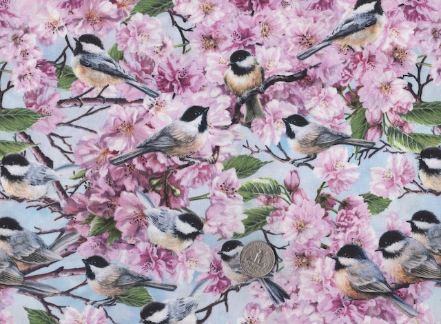 Chickadees mahjong rack case and tile bag