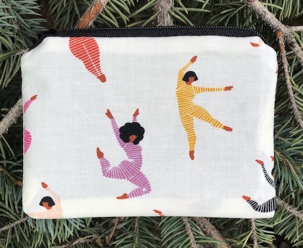 Black women coin purse