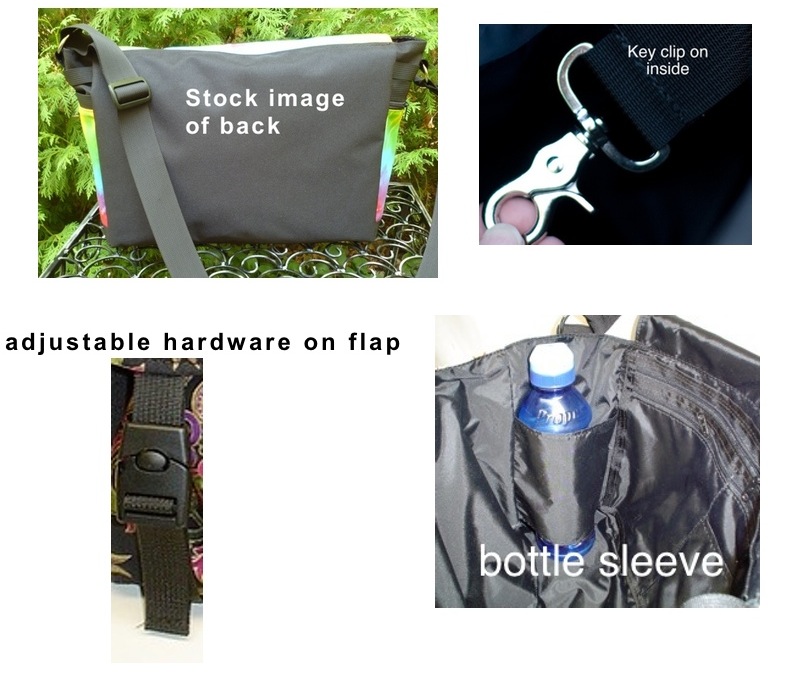 sturdy lightweight messenger bag with pockets