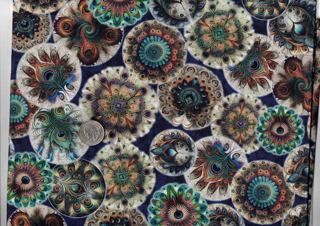 Peacock custom order soft sided tote for mahjong racks with matching tile bag