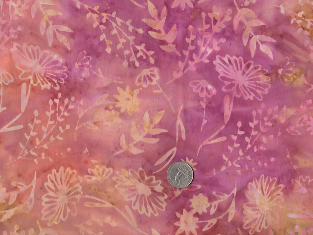 Purple peack flowers batik soft sided tote for mahjong racks with matching tile bag