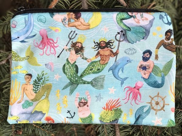 Queen of the Sea zippered bag, The Scooter