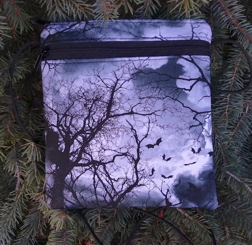 flying bats iPhone purse, bats phon purse