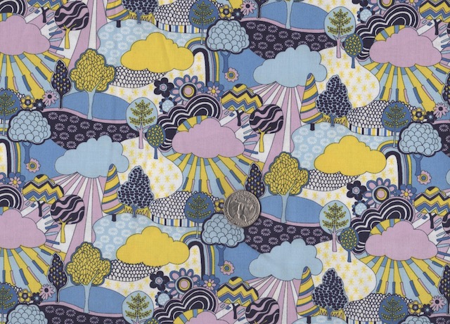 pop art zippered bag