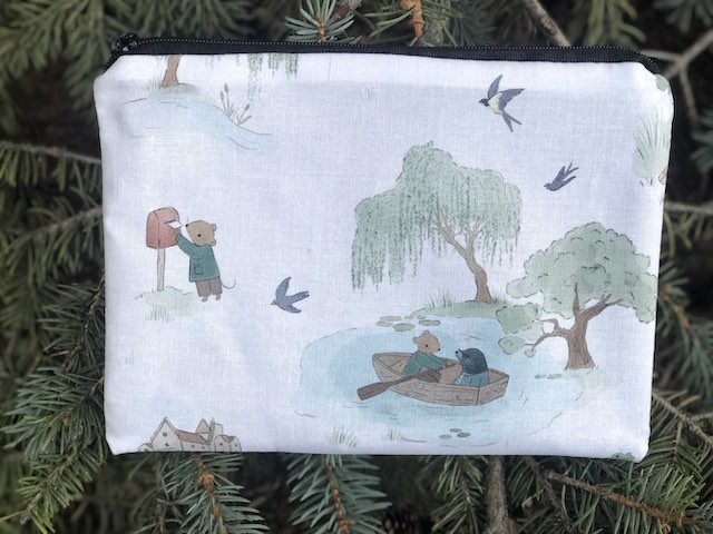 Windy Willows zippered bag, The Scooter Windy Willows zippered bag, The Scooter