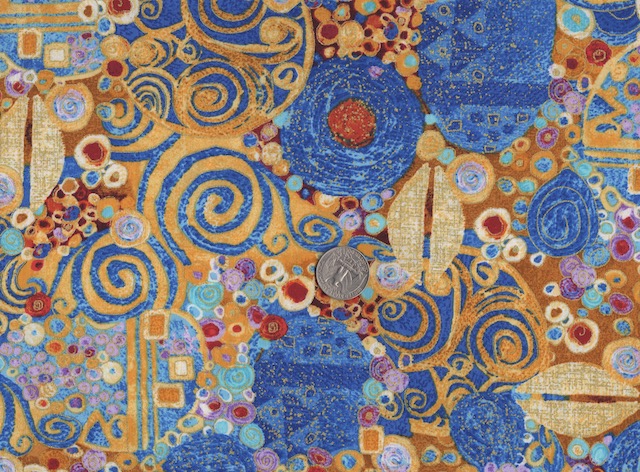 pretty fabric for custom-made soft-sided mahjong tote and tile bag