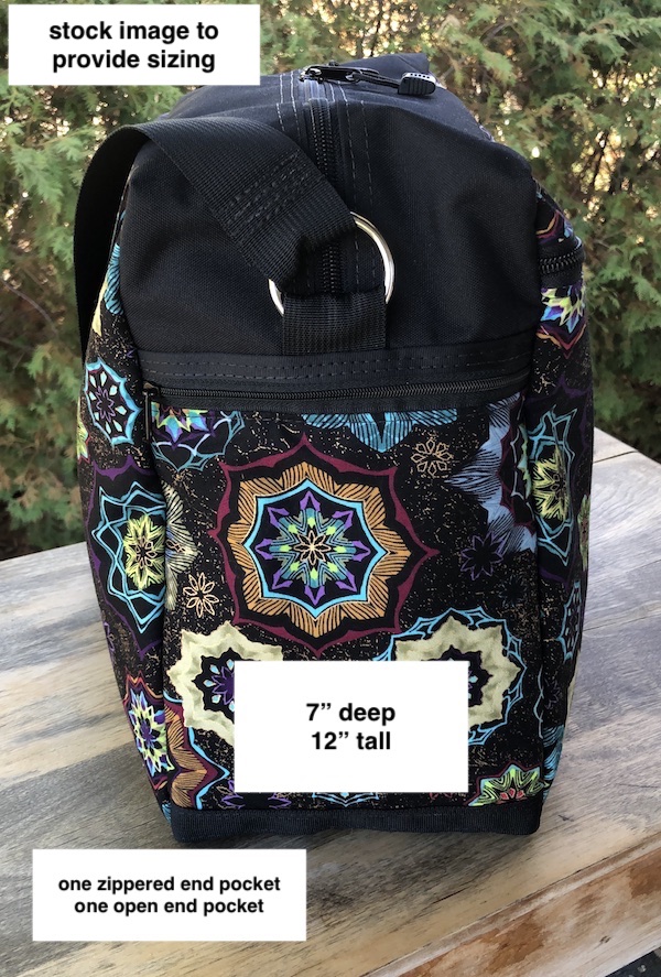 Unusual boutique style large travel bag