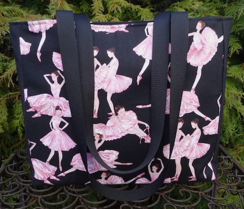 baller dancer tote