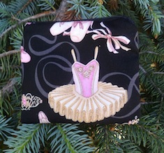 ballet coin purse