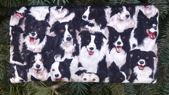 border collie pencil case