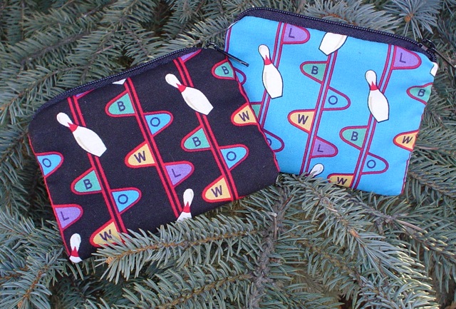 bowling coin purses tournament gift