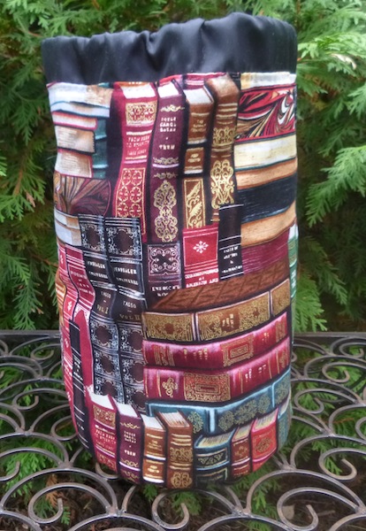 classic books drawstring bag