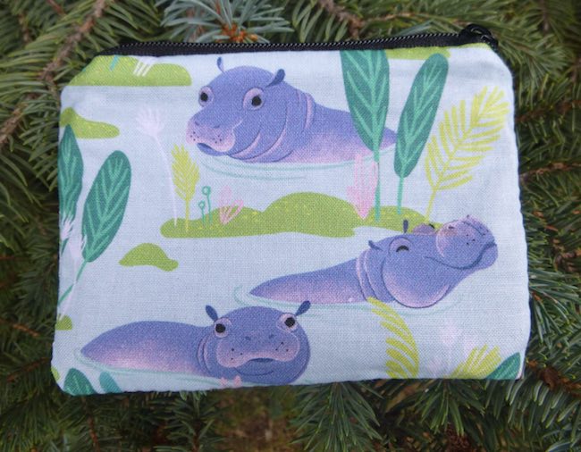 hippos coin purse