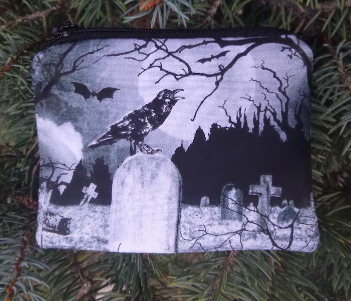 crow's graveyard coin purse