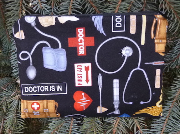 Doctor's makeup bag