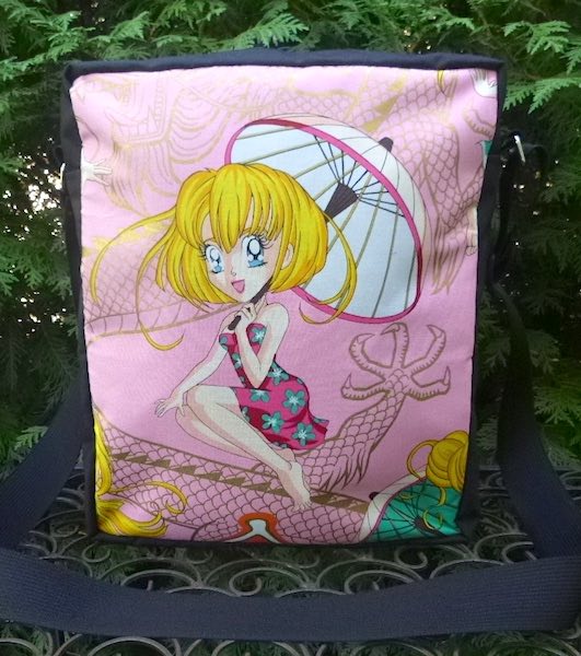 Dragon Princess manga shoulder bag cross body purse