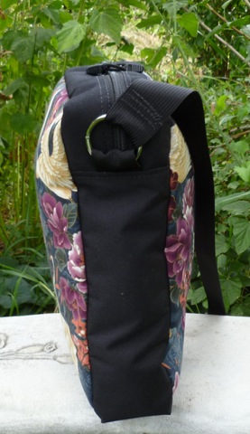 custom made handmade medium size shoulder bag