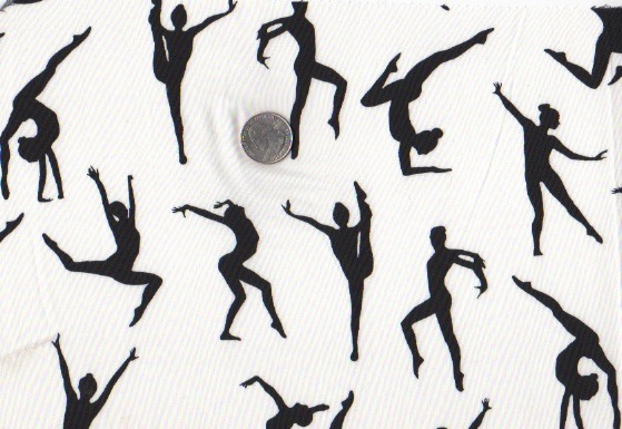 girls gymnastics zippered supply pouch