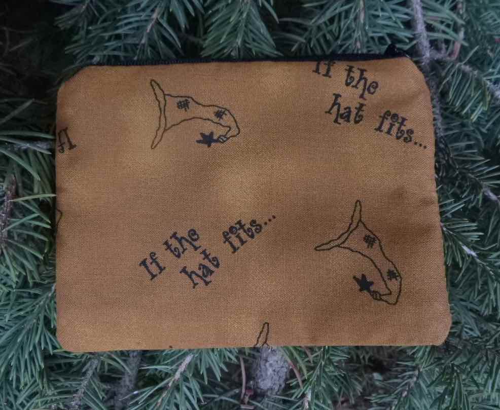 witches hat coin purse