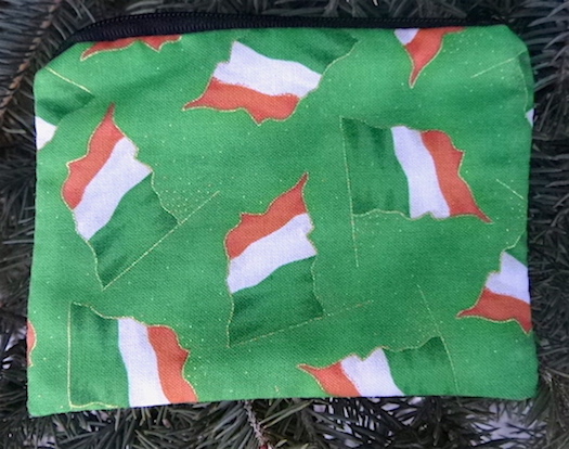 Irish flags coin purse