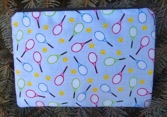 makeup bag for tennis tournament gift or prize