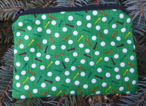 golf coin purse tournament gift