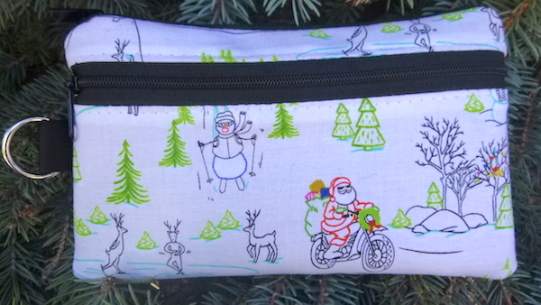 Funny Winter Christmas wallet