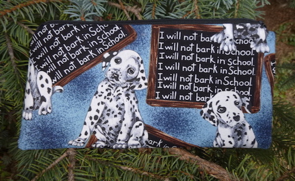 Dalmatian pencil case