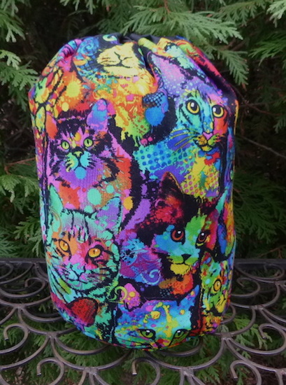 cats bag for game tiles scrabble, mahjongg, rummikub