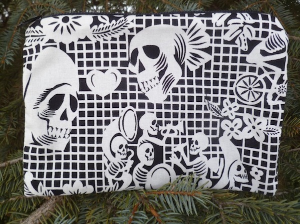 papel picado zippered pouch