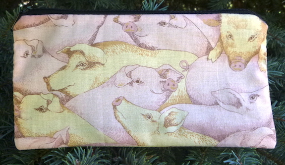 pig pencil case