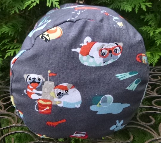 pugs bag for mahjong scrabble rummikub tiles