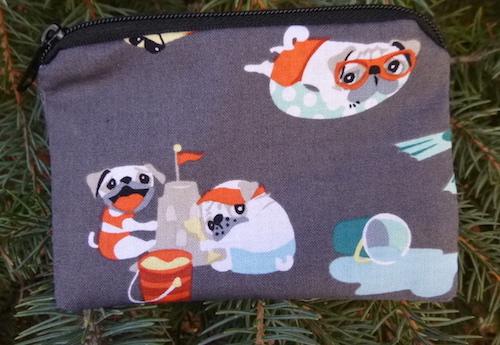 pug coin purse