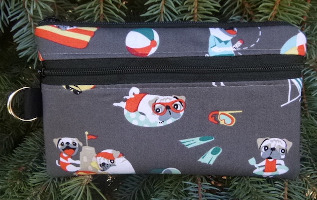 cute pugs wallet