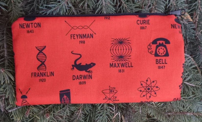 famous scientists and inventors pencil case