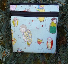owls iphone purse