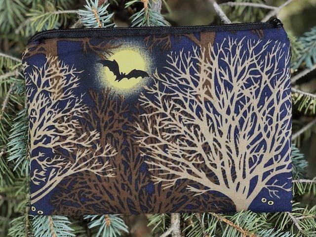 Above the Trees zippered bag, The Scooter