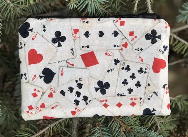 Aces Goldie zippered bag