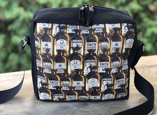 Apothecary Bottles Shoulder Bag, The Raccoon