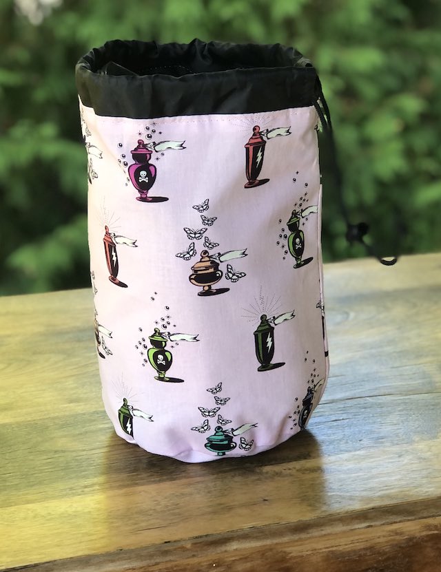 Tula Pink's Apothecary SueBee Round Drawstring Bag