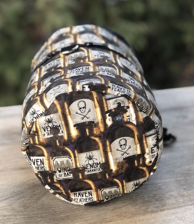 Apothecary Bottles Kipster Knitting Project Bag