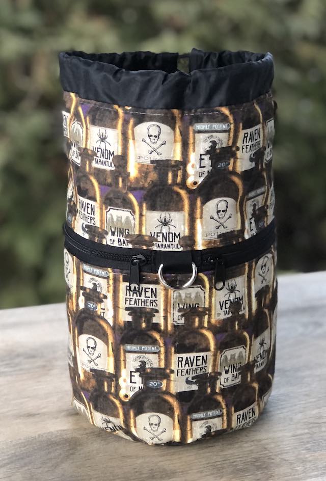 Apothecary Bottles Kipster Knitting Project Bag