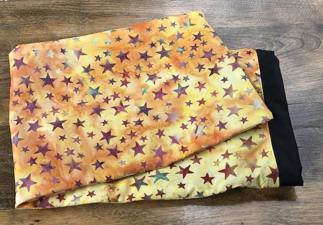 Batik Stars Drawstring pouch for Mah Jongg Racks, The Racker