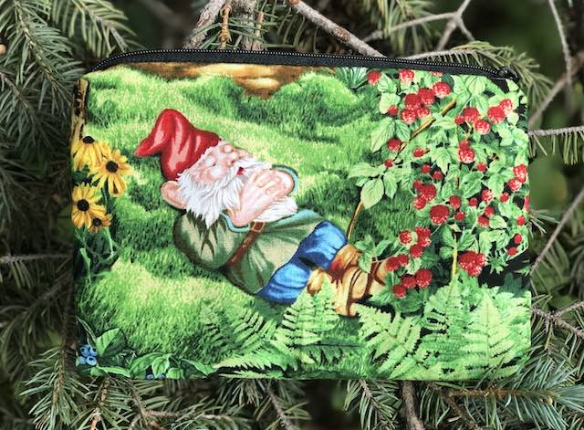 Berry picking zippered bag, The Scooter