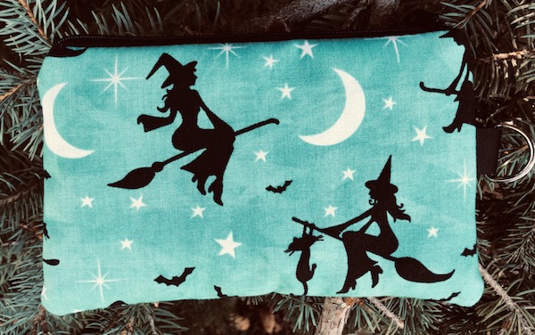 Bewitching Mini Wallet Purse Organizer, iPhone wallet, The Sweet Pea