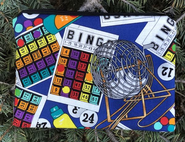 Bingo zippered bag, The Scooter